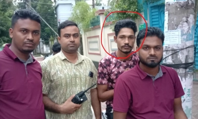 হাতকড়া খুলে পালানো আসামি আল আমিন গ্রেপ্তার। ছবি- রূপালী বাংলাদেশ