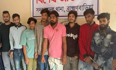 ব্রাহ্মণবাড়িয়ায় প্রকাশ্যে গোলাগুলির ঘটনায় গ্রেপ্তার ৮