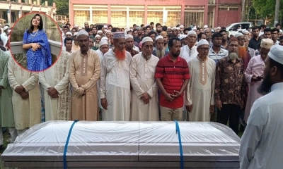 দাদা-দাদির কবরের পাশে চিরনিদ্রায় শায়িত হলেন বৃষ্টি