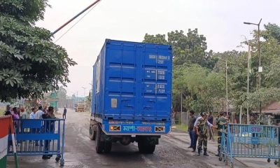 অবশেষে বুড়িমারী দিয়ে ভুটানে গেল প্রথম থাই পণ্য
