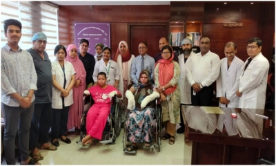 মাইলস্টোন ট্রাজেডি:বার্ন  ইনস্টিটিউট থেকে ছাড়পত্র পেলেন শিক্ষার্থী-শিক্ষিকা