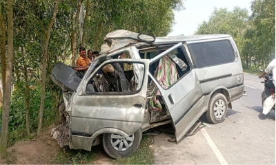 দিনাজপুরে ভয়াবহ দুর্ঘটনা, প্রাণ গেল তিনজনের