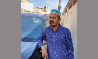 সৌদি আরবে সড়ক দুর্ঘটনায় নিহত কামরুল হাসান।  ছবি- রূপালী বাংলাদেশ