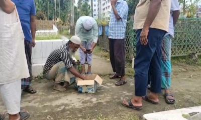 দাফনের সময় নড়ে ওঠা সেই নবজাতকের মৃত্যু