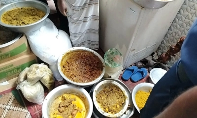 পচা খাবার। ছবি- রূপালী বাংলাদেশ