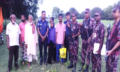 সীমান্তে নিখোঁজের ১৭ মাস পর জাকিরকে ফেরত দিল বিএসএফ