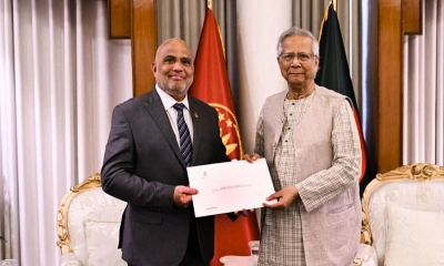 প্রধান উপদেষ্টার সঙ্গে মালদ্বীপের শিক্ষামন্ত্রীর সাক্ষাৎ