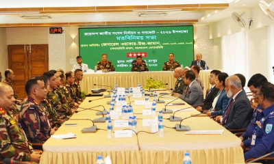 নির্বাচন সামনে রেখে সেনাপ্রধানের রংপুর এরিয়া পরিদর্শন