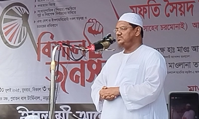 ভারতের তাঁবেদারি করেই রাজনীতি করেছে আ.লীগ: চরমোনাই পীর