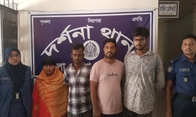 চুয়াডাঙ্গায় দিনদুপুরে ২১ ভরি স্বর্ণ ও নগদ টাকা চুরি, আটক ৪