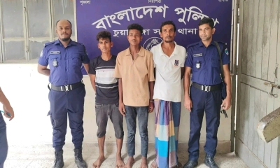 চুয়াডাঙ্গায় নাবালিকা ধর্ষণ, ৩ আসামি গ্রেপ্তার