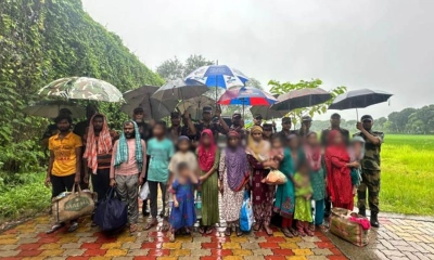 চুয়াডাঙ্গা সীমান্তে ১৫ জনকে হস্তান্তর বিএসএফের