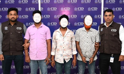 অনলাইন জুয়া ও অর্থপাচার চক্রের ৩ সদস্য গ্রেপ্তার