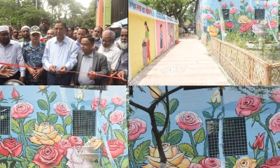 ফুল ও গাছে সাজিয়ে ঢাকাকে পরিচ্ছন্ন ও বাসযোগ্য নগরী গড়তে চায় ডিএসসিসি