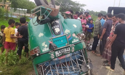 ব্রাহ্মণবাড়িয়ায় সিএনজি-মোটরসাইকেল মুখোমুখি সংঘর্ষে নিহত ৪