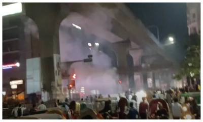 রাজধানীতে ফের ককটেল বিস্ফোরণ