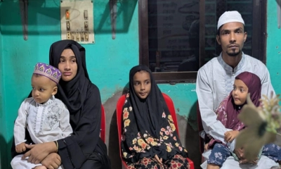 চৌদ্দগ্রামে স্বেচ্ছায় তিন সন্তানসহ ইসলাম ধর্ম গ্রহণ