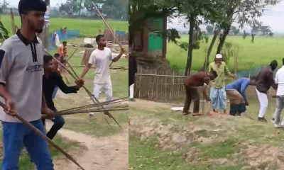 ঈদের নামাজ শেষে দুই পক্ষের সংঘর্ষ, আহত ৪০
