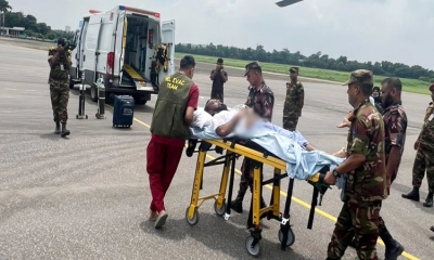 হাতিকে চিকিৎসা দিতে গিয়ে চিকিৎসকসহ আহত ১৫, তিনজনকে নেওয়া হলো ঢাকায়