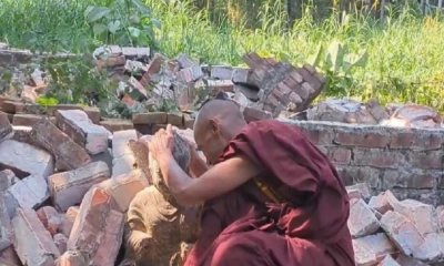 রামুতে বৌদ্ধ বিহারে ভাঙচুর, গ্রেপ্তার ৩