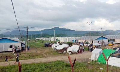 নতুন বসতি নির্মাণ করছে বিদ্রোহী গোষ্ঠী আরকান আর্মি ।  ছবি- সংগৃহীত