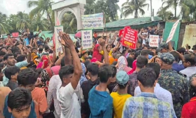 উচ্ছেদ আতঙ্কে কক্সবাজারে হাজারো মানুষের আর্তনাদ
