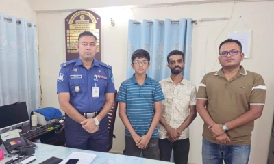 বরিশাল থেকে নিখোঁজ সৌরভ চারদিন পর কক্সবাজারে উদ্ধার
