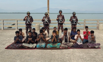 আরাকান আর্মির হাতে আটক ১৪ জেলে ফেরত আনল বিজিবি