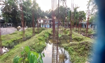 মেয়াদ শেষে কাজ ৩০ ভাগ! বালাগঞ্জ উপজেলা কমপ্লেক্স ভবন