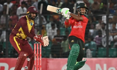 ওয়েস্ট ইন্ডিজকে ১৫২ রানের লক্ষ্য দিল বাংলাদেশ