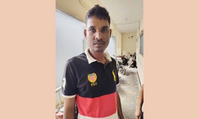 ইউপি সদস্য সুমন। ছবি- রূপালী বাংলাদেশ
