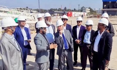 গ্রিন শিপইয়ার্ডে যুক্তরাষ্ট্রের রাষ্ট্রদূতের প্রতিনিধি দল