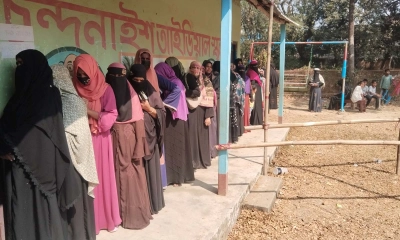 চট্টগ্রাম-১৪ আসনে উৎসবমুখর পরিবেশে ভোটগ্রহণ সম্পন্ন