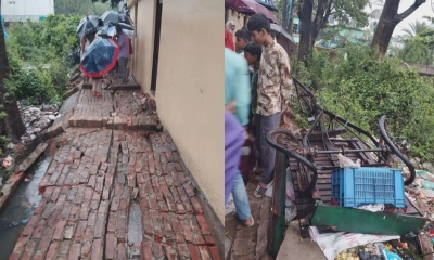 অতিবৃষ্টিতে দেওয়াল ধস, কর্ণফুলীতে প্রাণ গেল নারীর