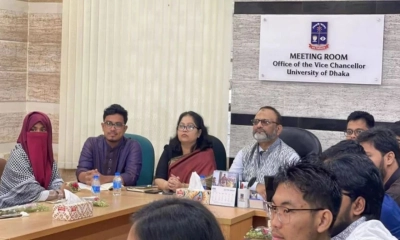 ডাকসুর নির্বাচিত প্রতিনিধিদের নিয়ে প্রথম সভা। ছবি- সংগৃহীত