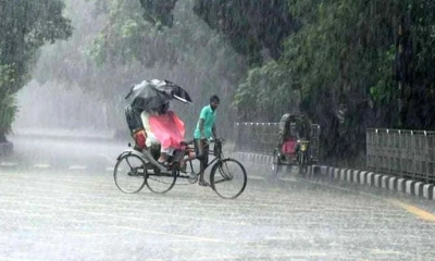 দুপুরের মধ্যে ঢাকায় বজ্রসহ বৃষ্টির সম্ভাবনা, বাড়তে পারে তাপমাত্রা