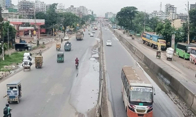 ছুটিতে রাজধানীতে নেই যানজট-কোলাহল, নগরজীবনে স্বস্তি
