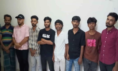 ধানমন্ডিতে পুলিশের বিশেষ অভিযান, গ্রেপ্তার ১০