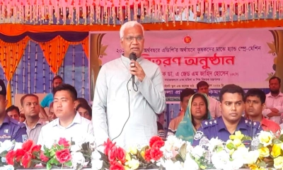 খেলাধুলা করলে মানসিক ও শারীরিকভাবে সুস্থ থাকা যায় : ডা. জাহিদ হোসেন