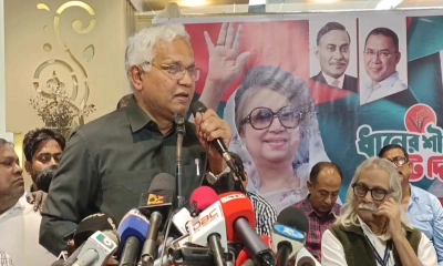 দিনাজপুর-৩ আসনে খালেদা জিয়ার অংশগ্রহণে জেলা বিএনপির মতবিনিময়