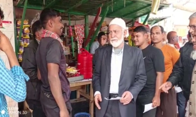 দিনাজপুর-৫ আসনে ভোট চেয়ে স্বতন্ত্র প্রার্থীর গণসংযোগ