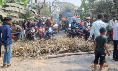 দিনাজপুরে বালুবাহী ট্রলি খাদে পড়ে চালকের মৃত্যু