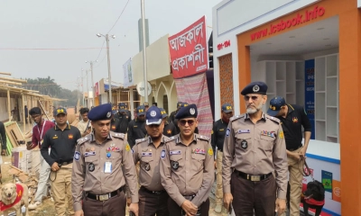 বইমেলা এলাকায় তিন স্তরের নিরাপত্তা থাকবে : ডিএমপি