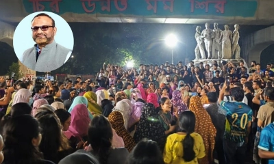 ঢাবির হলে ছাত্ররাজনীতি নিষিদ্ধ থাকবে: ভিসি