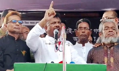 হাসিনা ফিরলে বাংলাদেশ হবে ভারতের অঙ্গরাজ্য: দুলু