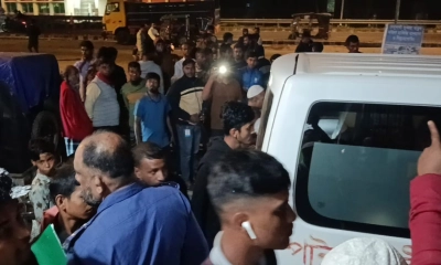 অটোবাইকের সঙ্গে মুখোমুখি সংঘর্ষে মোটরসাইকেলের চালক নিহত