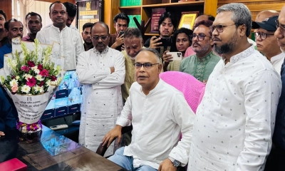 দায়িত্ব নিলেন ইবির নবনিযুক্ত উপাচার্য ড. মতিনুর রহমান