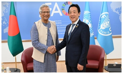 বাংলাদেশকে সহায়তার আশ্বাস এফএও মহাপরিচালকের 