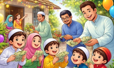 হাসি-মজার ছলে ঈদ সালামি পাওয়ার ৬ কৌশল