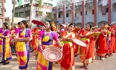নৃত্যাঞ্চলের বর্ণাঢ্য রজতজয়ন্তীতে প্রদর্শনী ও পৌষ মেলা